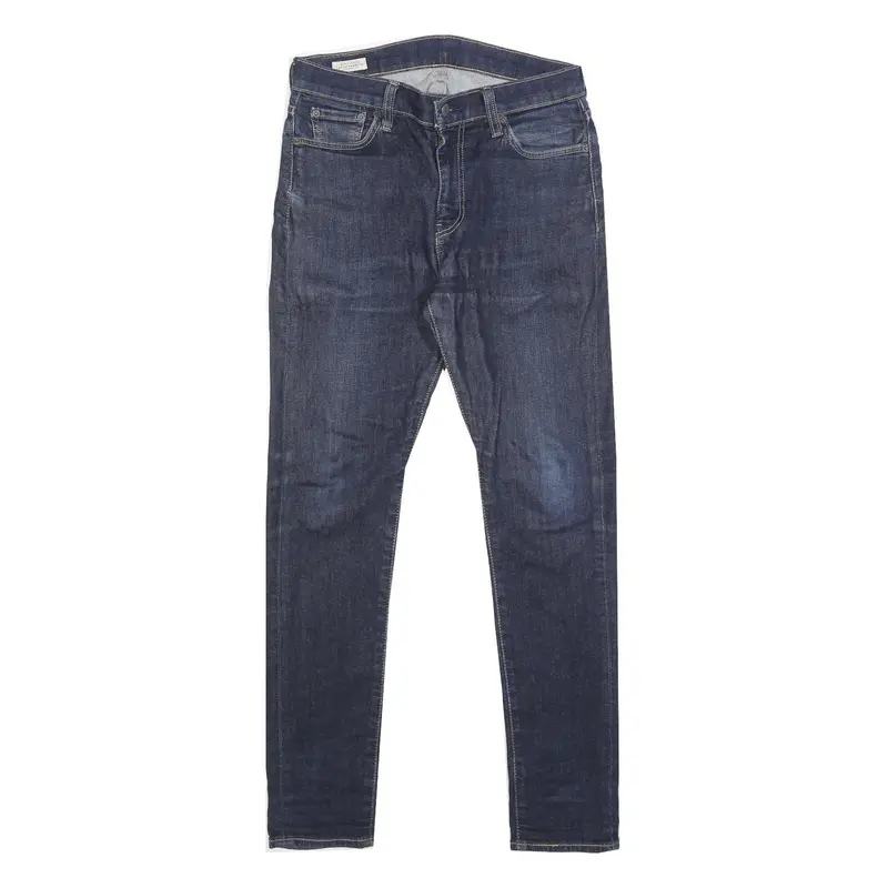 Levi's 510 Mens Jeans Blue Slim Skinny Denim Medium W30 L32 Cotton Blend Zip 1