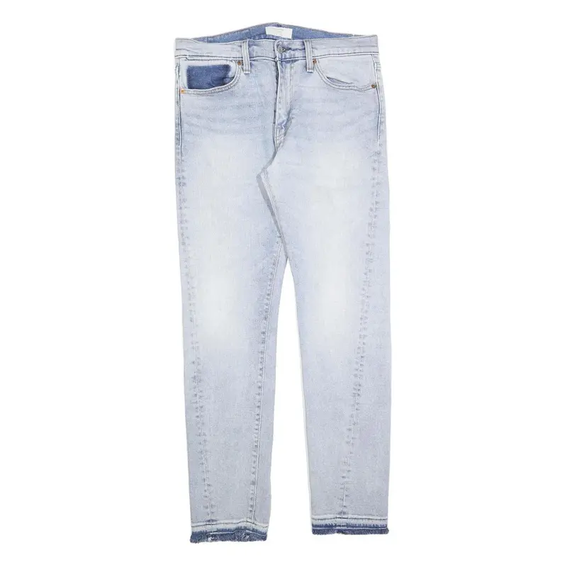 Levi's 510 Mens Slim Blue Denim Light Stone Wash Jeans W31 L29 Slim Fit Zip 1