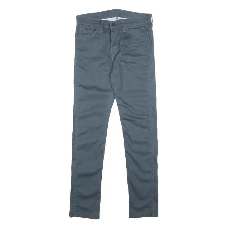 Levi's 510 Mens Slim Blue Denim Raw W32 L34 Slim Fit Zip Jeans 1
