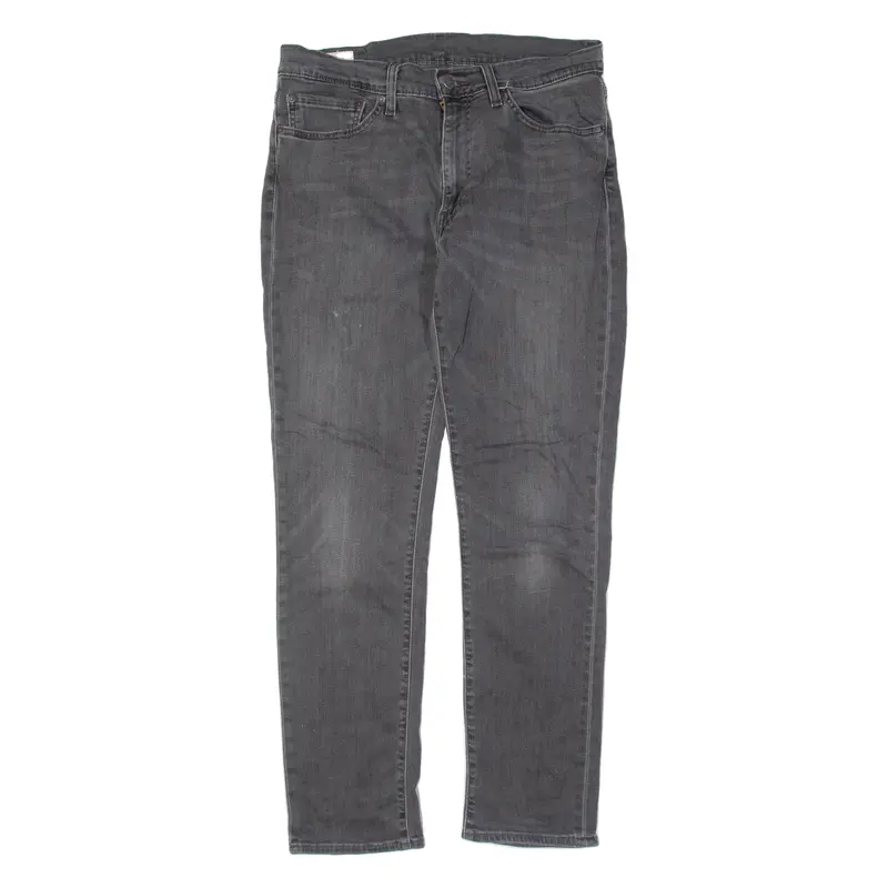 Levi's 511 Big E Jeans Mens Grey Slim Straight W34 L22 1