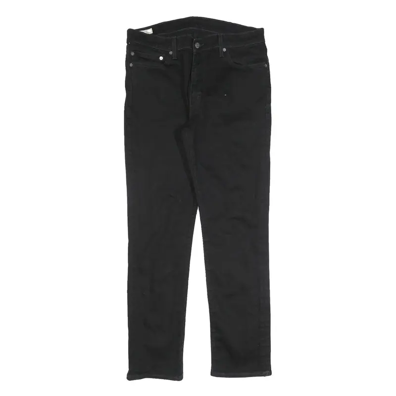 Levi's 511 Big E Mens Jeans Black Slim Skinny Denim Medium W34 L32 Stylish 1