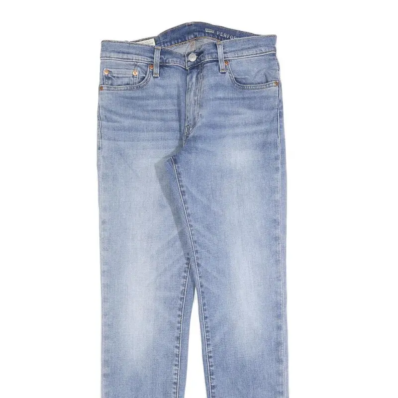 Levi's 511 Big E Mens Jeans Blue Slim Skinny Denim Light W30 L32 Classic Fit 2