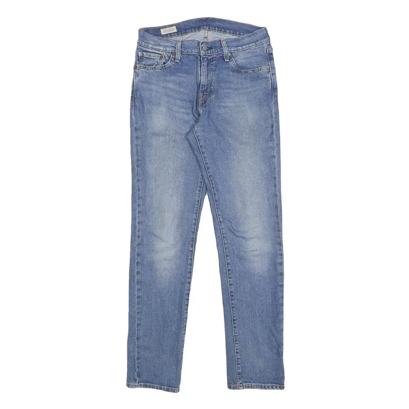 Levi's 511 Big E Mens Jeans Blue Slim Skinny Denim Light W30 L32 Vintage 1