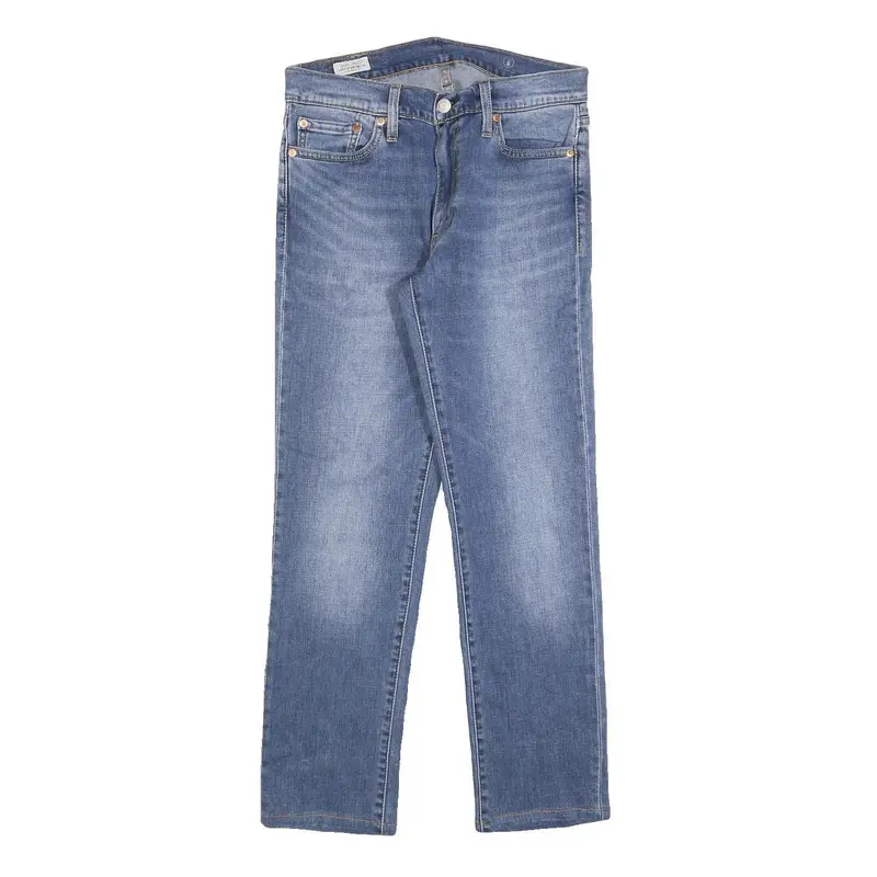 Levi's 511 Big E Mens Jeans Blue Slim Straight Denim Medium W30 L27 Classic Fit 1