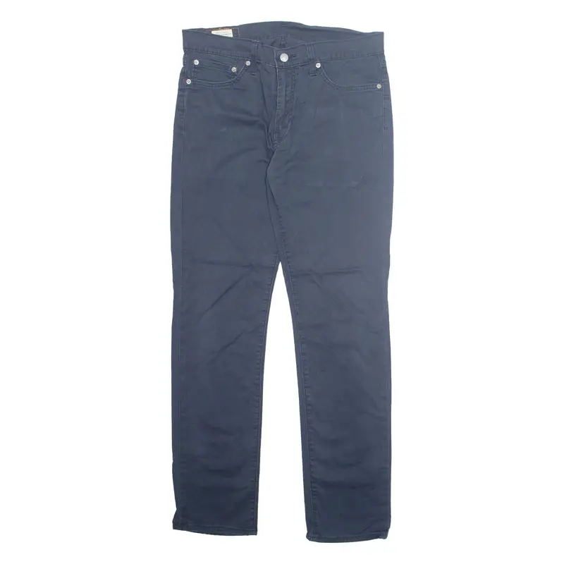 Levi's 511 Big E Womens Trousers Blue Regular Tapered W32 L32 1