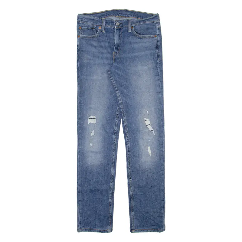 Levi's 511 Jeans Custom Mens Blue Slim Straight Stone Wash W30 L31 1
