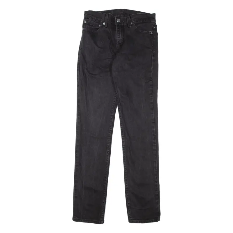 Levi's 511 Jeans Mens Black Slim Straight W26 L32 1