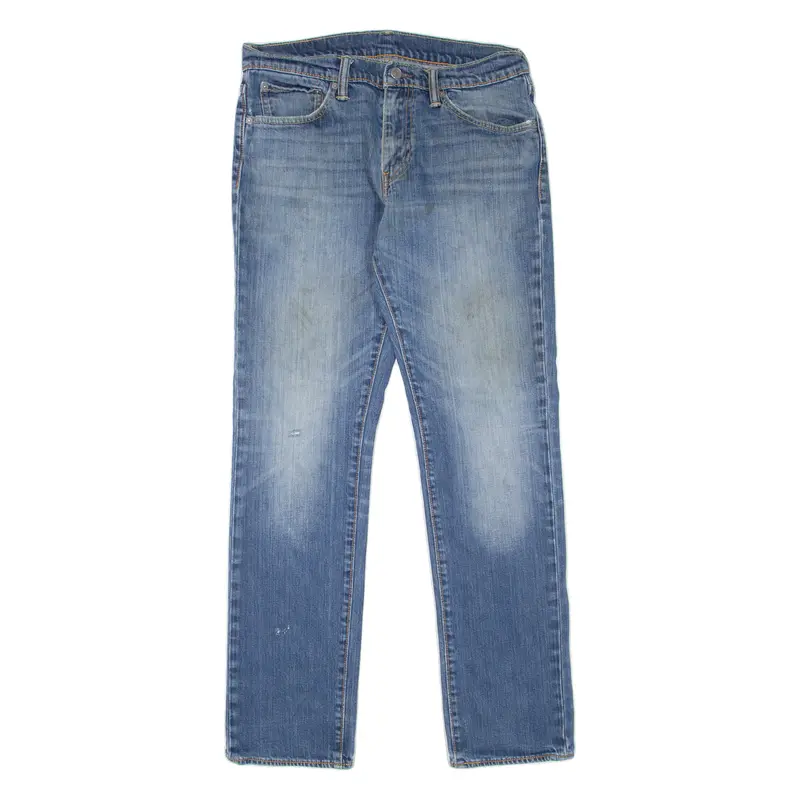 Levi's 511 Jeans Mens Blue Slim Straight Stone Wash W31 L32 1