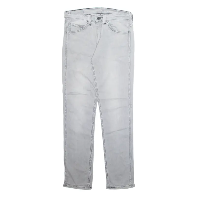Levi's 511 Jeans Mens Grey Slim Straight W30 L31 1