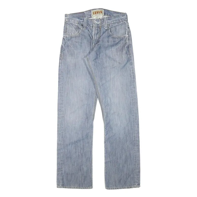 Levi's 511 Mens Jeans Blue Slim Straight Denim Medium W28 L31 Classic Style 1
