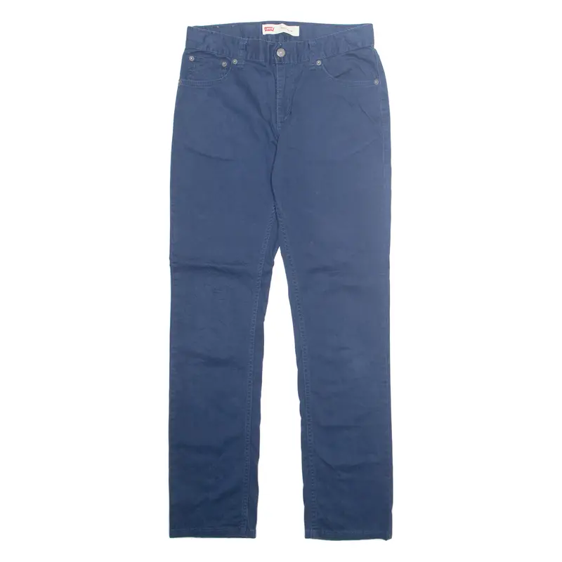 Levi's 511 Mens Trousers Blue Regular Tapered W29 L31 1