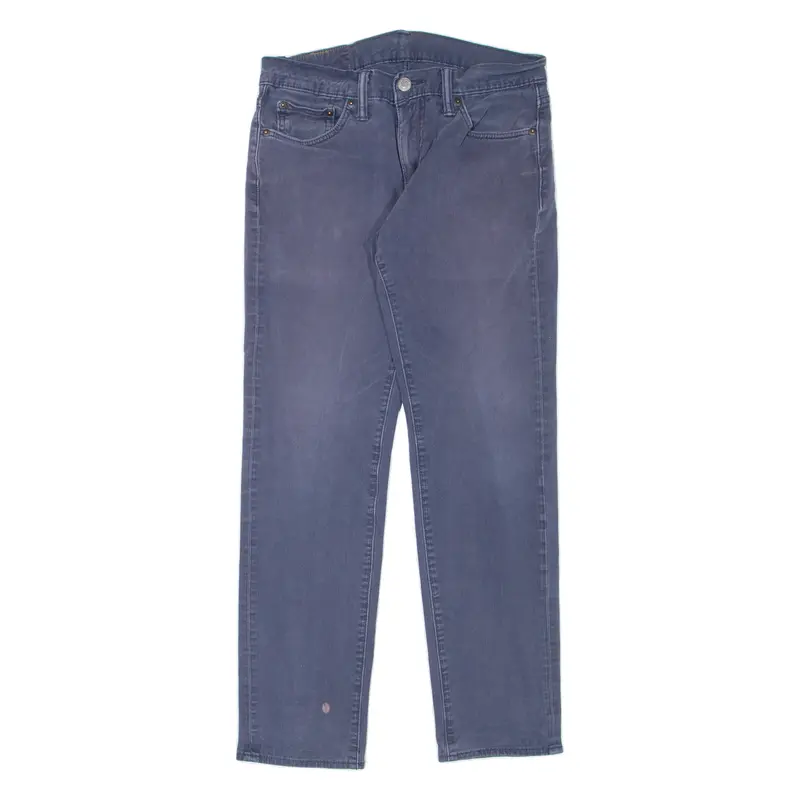 Levi's 511 Mens Trousers Blue Slim Straight W29 L28 1