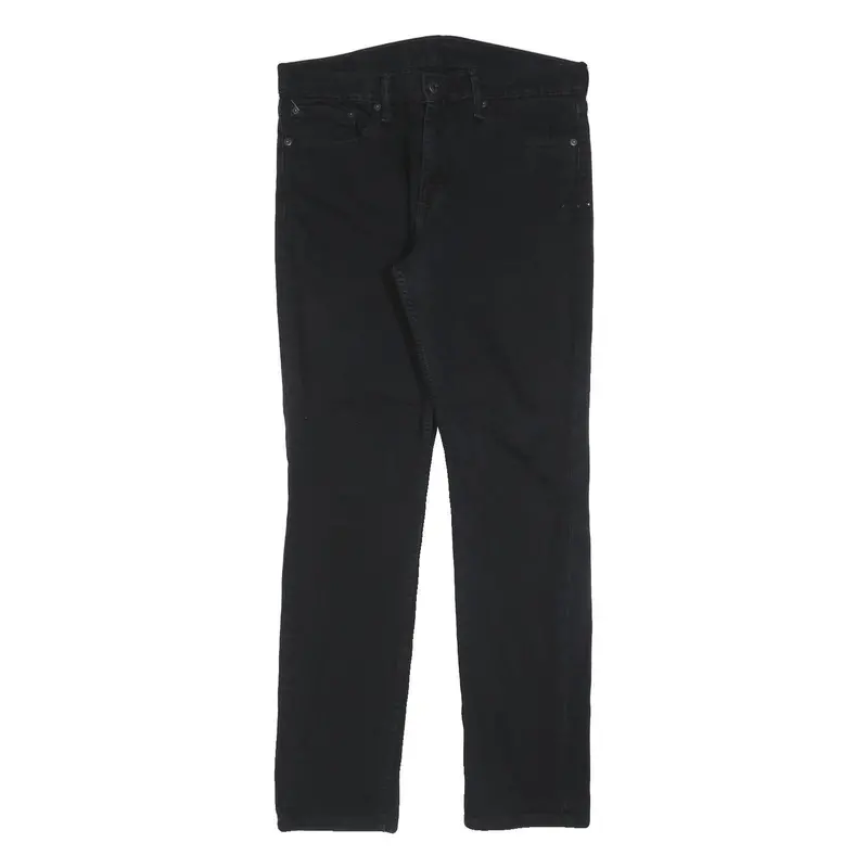 Levi's 511 Slim Mens Jeans Black Slim Skinny Denim W34 L32 Classic Zip 1