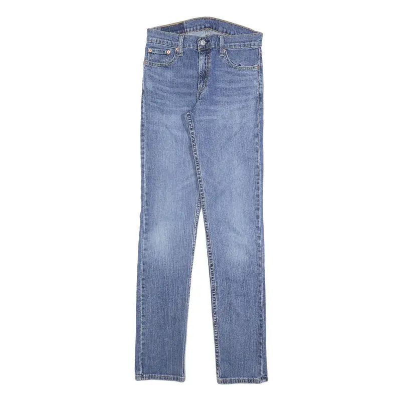 Levi's 511 Slim Mens Jeans Blue Denim Slim Skinny Zip W29 L34 Classic Stylish 1