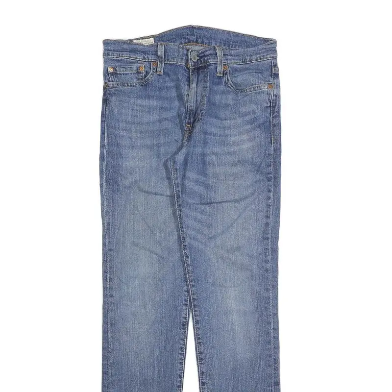 Levi's 511 Slim Mens Jeans Blue Regular Skinny Denim Medium W30 L32 Zip Cotton 2