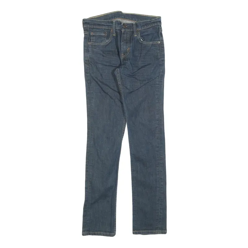 Levi's 511 Slim Mens Jeans Blue Slim Skinny Denim Medium W28 L32 Stylish Zip 1