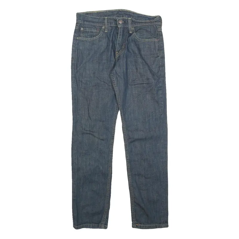 Levi's 511 Slim Mens Jeans Blue Slim Skinny Denim Medium W29 L30 Zip 1