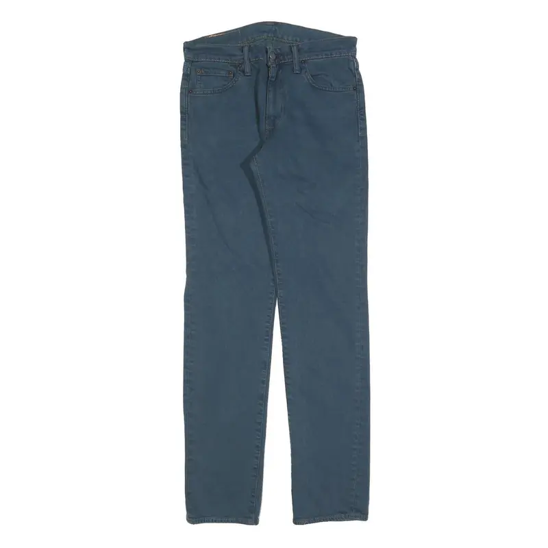 Levi's 511 Slim Mens Jeans Blue Slim Skinny Denim Medium W30 L32 Classic Zip 1
