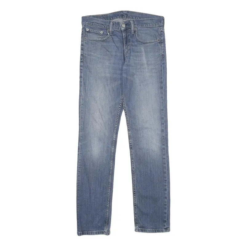 Levi's 511 Slim Mens Jeans Blue Slim Skinny Denim Medium W30 L32 Zip 1