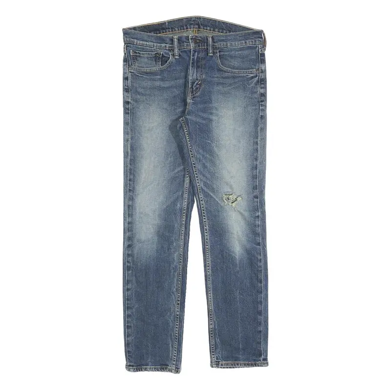 Levi's 511 Slim Mens Jeans Blue Slim Skinny Denim Medium W31 L30 Zip 1