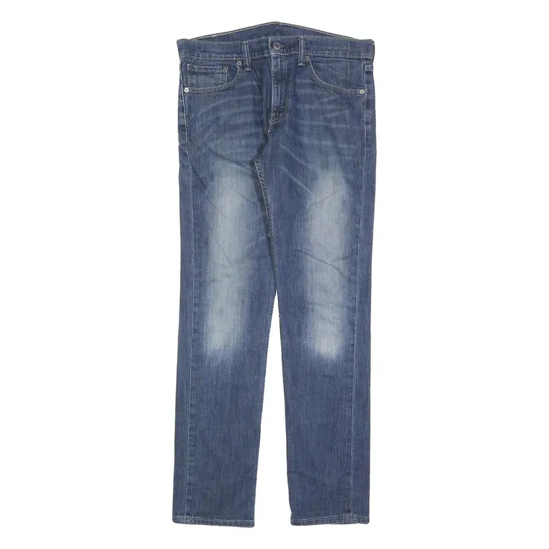 Levi's 511 Slim Mens Jeans Blue Slim Skinny Denim Medium W32 L32 Zip Cotton 1