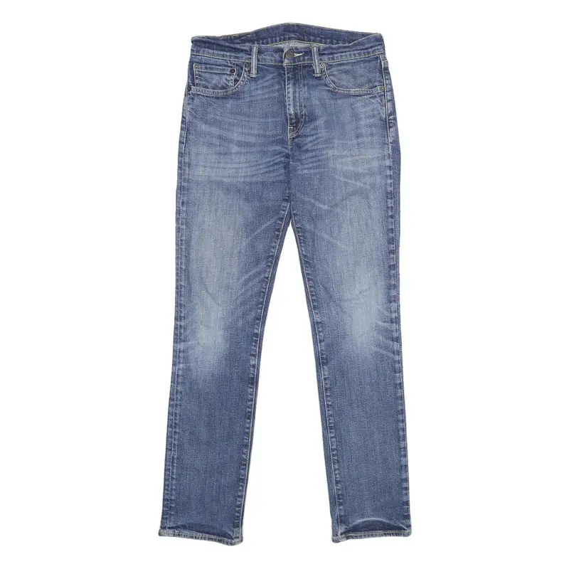 Levi's 511 Slim Mens Jeans Blue Slim Straight Denim Medium W31 L32 Stylish 1