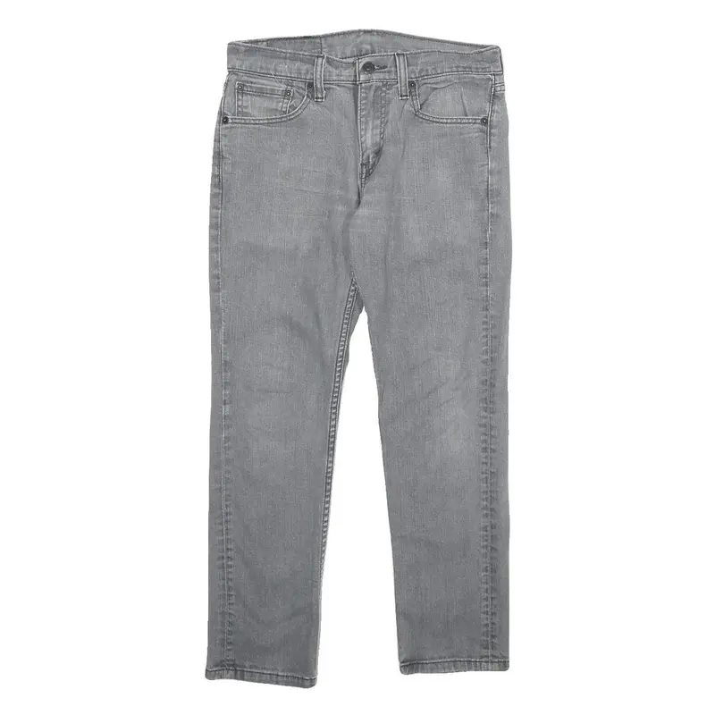 Levi's 511 Slim Mens Jeans Grey Slim Skinny Denim Medium W30 L30 Stylish Casual 1