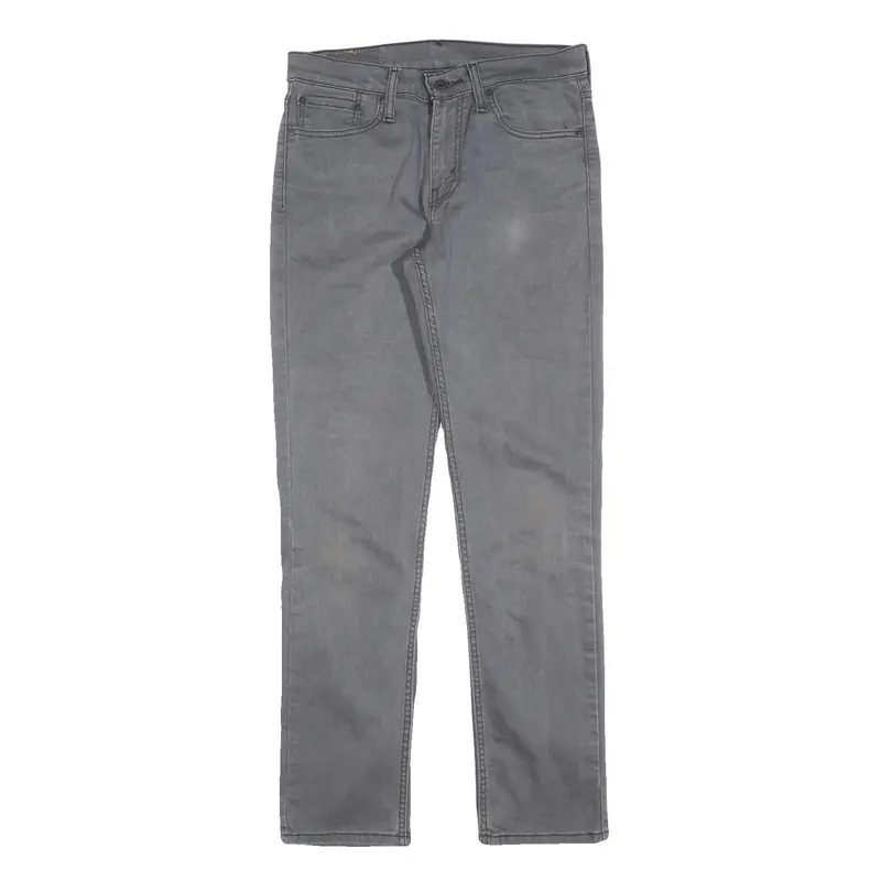 Levi's 511 Slim Mens Jeans Grey Slim Skinny Denim W31 L32 Stylish Casual 1