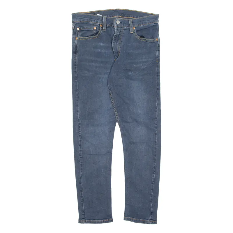 Levi's 512 Big E Jeans Mens Blue Slim Tapered W33 L30 1