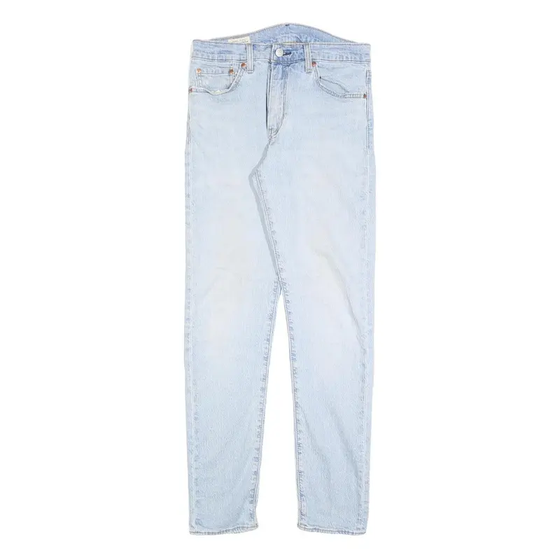Levi's 512 Big E Mens Jeans Blue Slim Skinny Denim Light W30 L32 Classic Zip 1