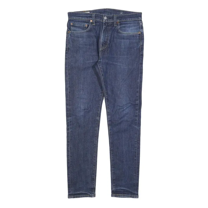 Levi's 512 Big E Mens Jeans Blue Slim Skinny Denim Medium W31 L32 Classic Style 1