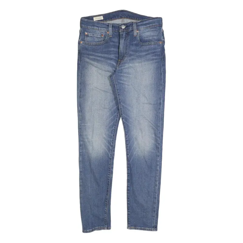Levi's 512 Big E Mens Slim Blue Denim Medium W31 L32 Slim Fit Zip Fly Jeans 1