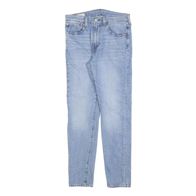 Levi's 512 Big E Mens Slim Jeans Denim Light W31 L32 Vintage Cotton Blend 1