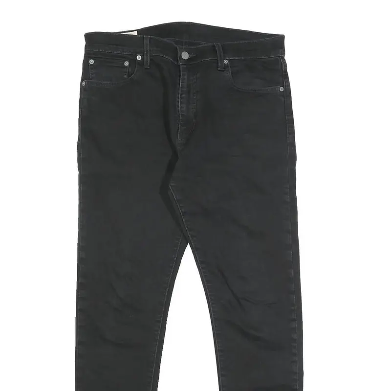 Levi's 512 Big E Mens Slim Skinny Denim Dark W33 L32 Stretch Cotton Blend Jeans 2