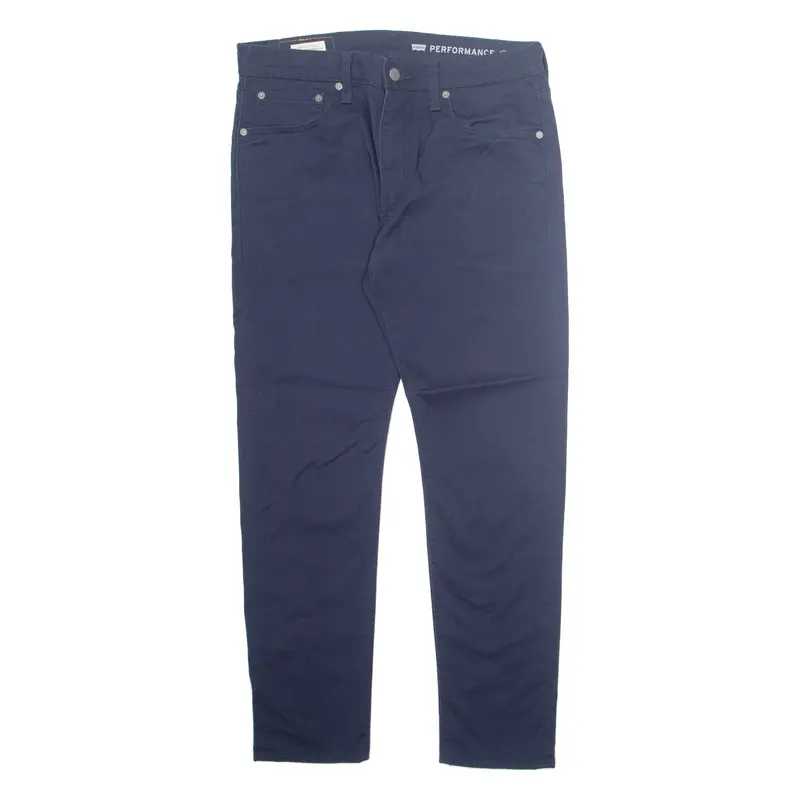 Levi's 512 Big E Womens Trousers Blue Regular Tapered W30 L30 1