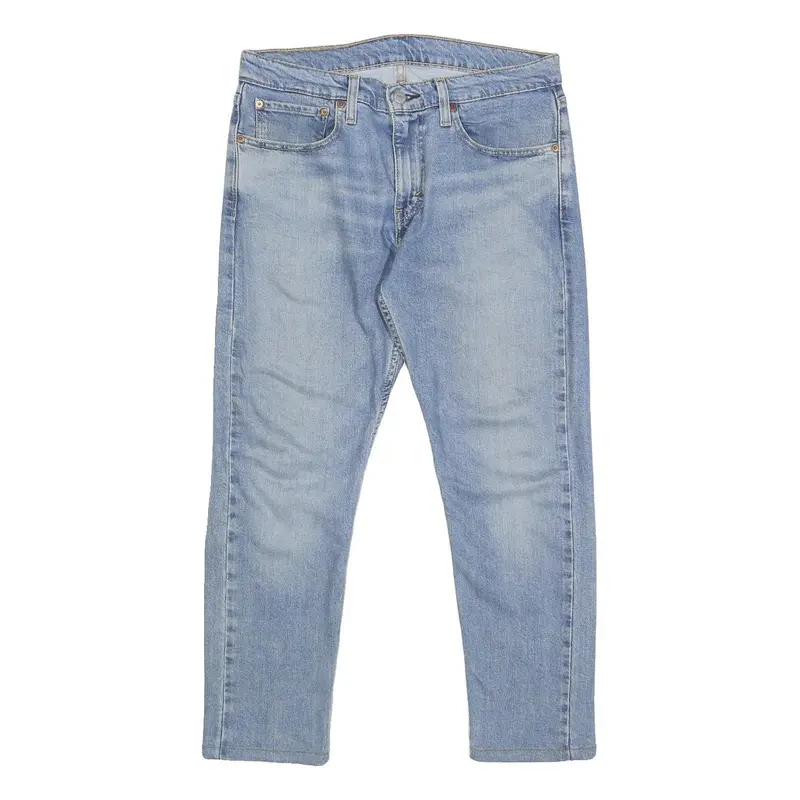 Levi's 512 Lo-Ball Mens Jeans Blue Slim Slim Straight Denim Light W31 L26 Slim 1