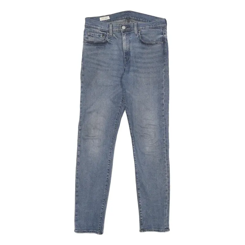 Levi's 512 Mens Jeans Blue Slim Skinny Denim Light W29 L32 Zip Cotton Blend 1