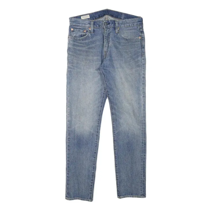 Levi's 512 Mens Slim Blue Denim Medium Jeans W30 L29 Zip Pocket Classic Cotton 1