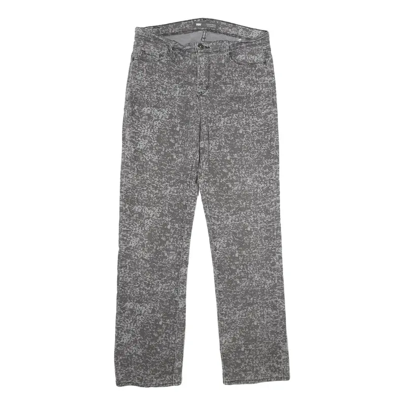Levi's 512 Perfectly Slimming Slim Womens Jeans Grey Denim W30 L32 Straight Leg 1