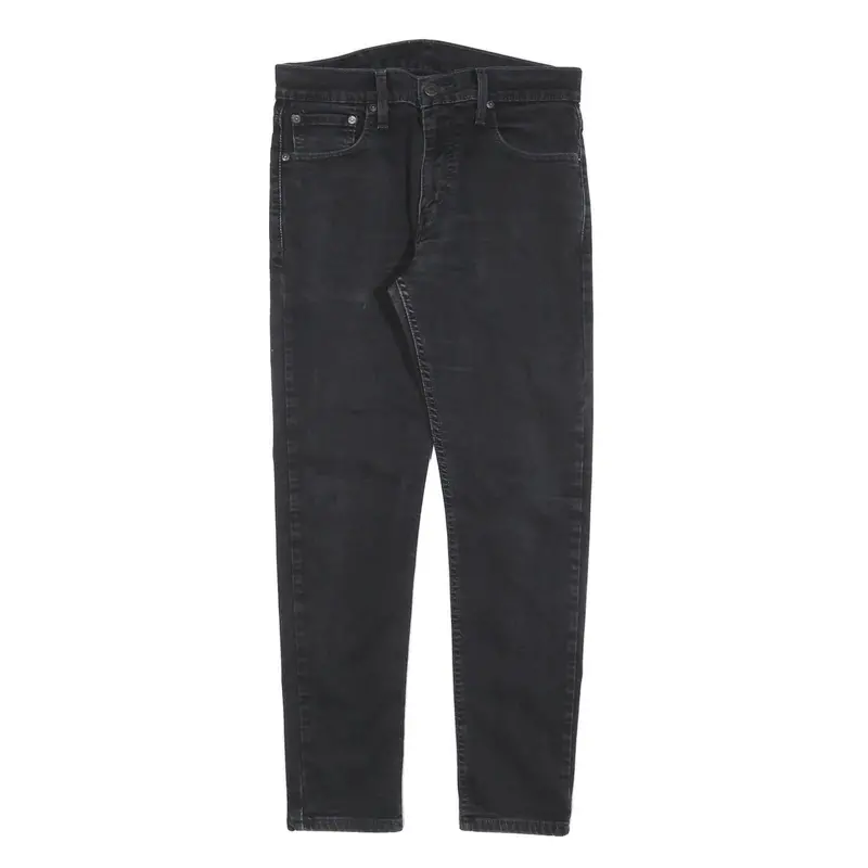 Levi's 512 Tapered Mens Jeans Black Slim Tapered Denim W30 L27 Classic Fit 1
