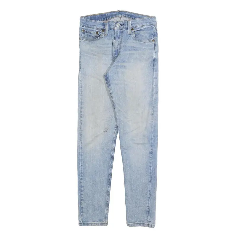 Levi's 512 Tapered Mens Jeans Blue Slim Tapered Denim Stone Wash W29 L30 Light 1