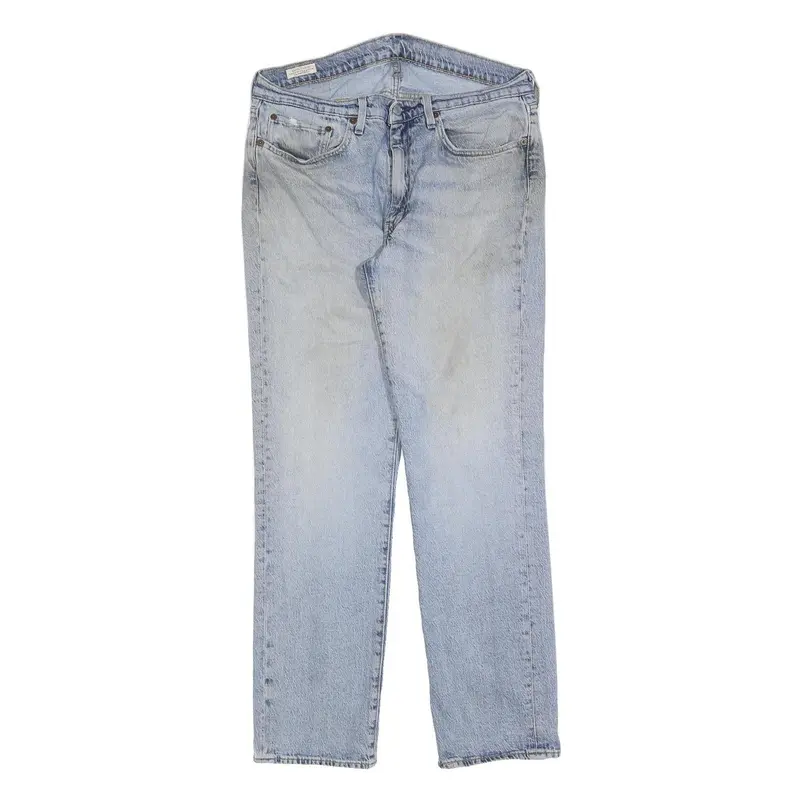 Levi's 514 Classic Mens Jeans Blue Classic Straight Denim Light W34 L32 1