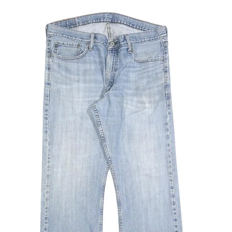 Levi's 514 Classic Mens Jeans Blue Classic Straight Denim Light W36 L30 2