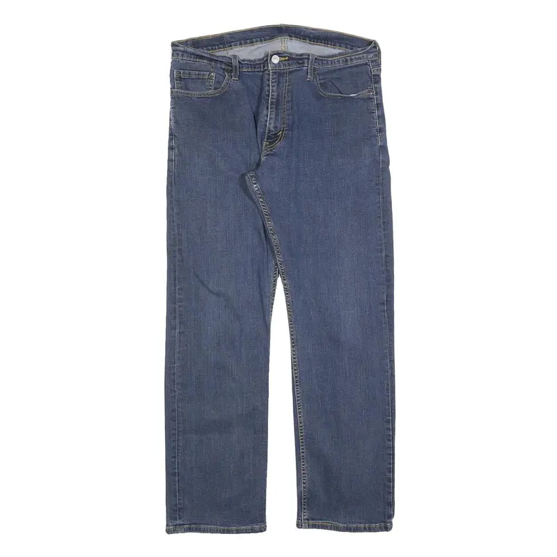 Levi's 514 Classic Mens Jeans Blue Classic Straight Denim Medium W36 L32 1