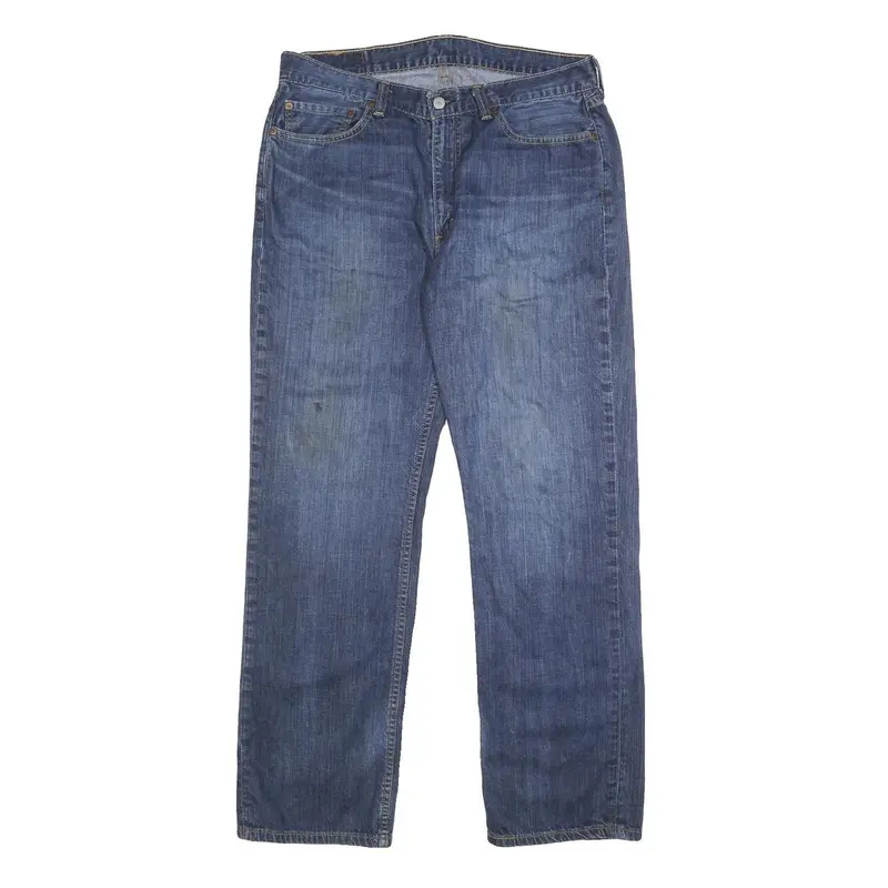 Levi's 514 Classic Mens Jeans Blue Classic Straight Denim Medium W36 L32 1