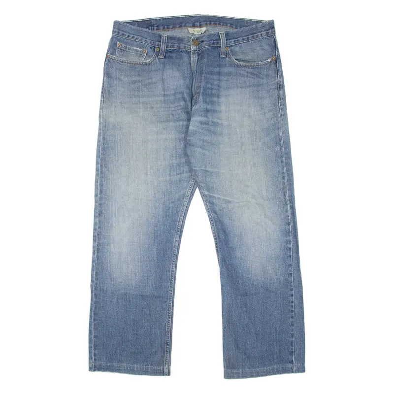 Levi's 514 Jeans Mens Blue Slim Straight Stone Wash W36 L28 1