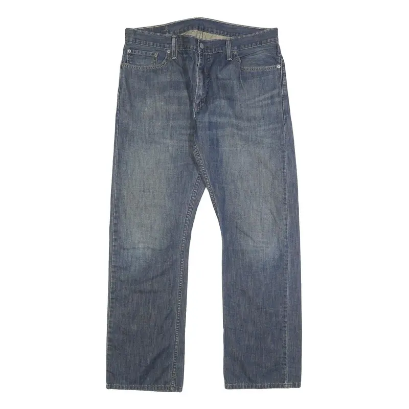 Levi's 514 Mens Jeans Blue Slim Straight Denim Medium W36 L32 Classic Fit 1