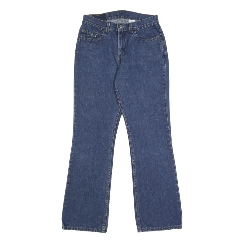Levi's 515 Womens Jeans Blue Regular Bootcut Denim Medium W28 L31 Classic Fit 1