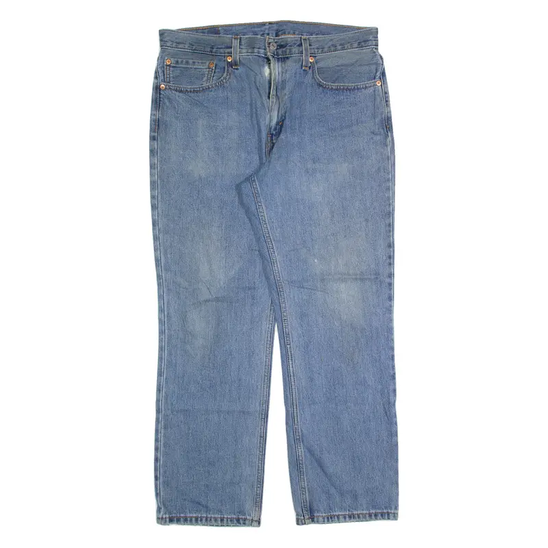 Levi's 516 Jeans Mens Blue Regular Straight Stone Wash W36 L30 1