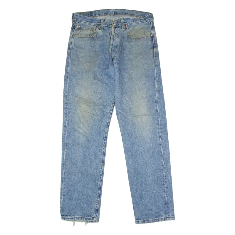 Levi's 517 02 Mens Jeans Blue Regular Straight Stone Wash W34 L32 1